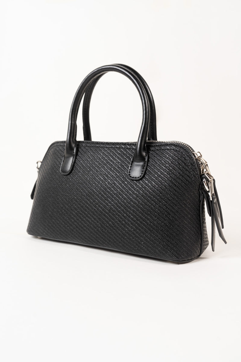 Mini Boston Bag – Black