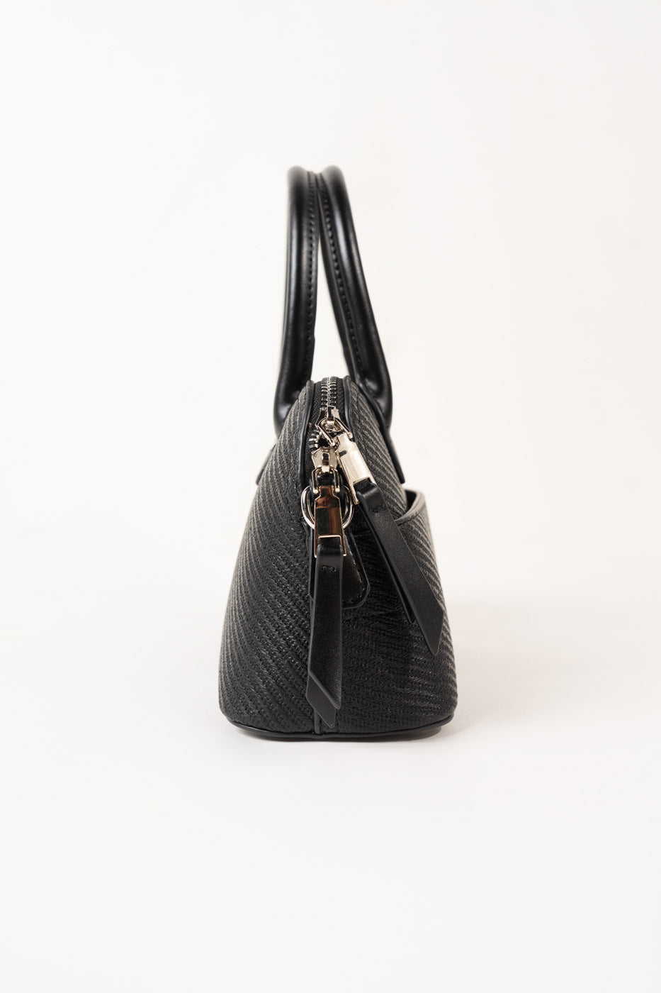 Mini Boston Bag – Black