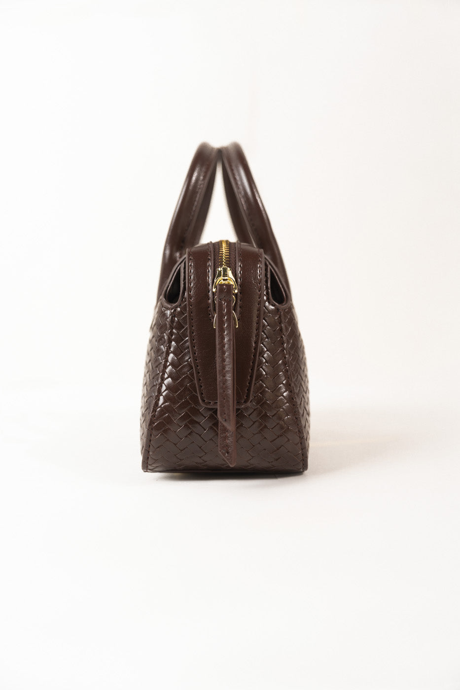 Mini Boston Bag – Coffee
