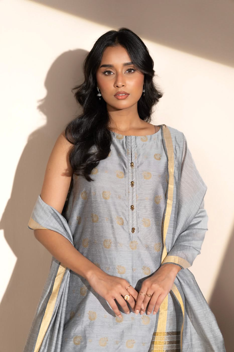 RTW | SHIRT & DUPATTA