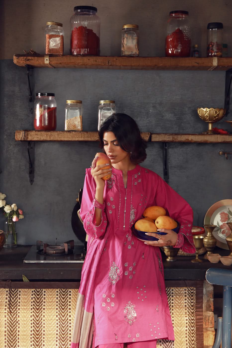 RTW | SHIRT & DUPATTA