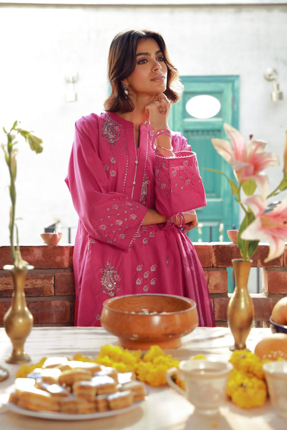 RTW | SHIRT & DUPATTA