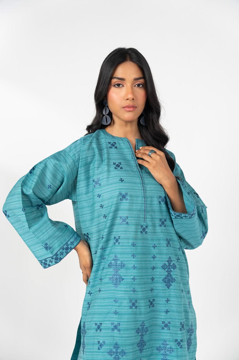 RTW | SHIRT & DUPATTA