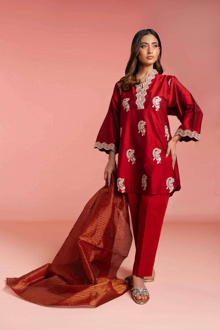 RTW | SHIRT & DUPATTA