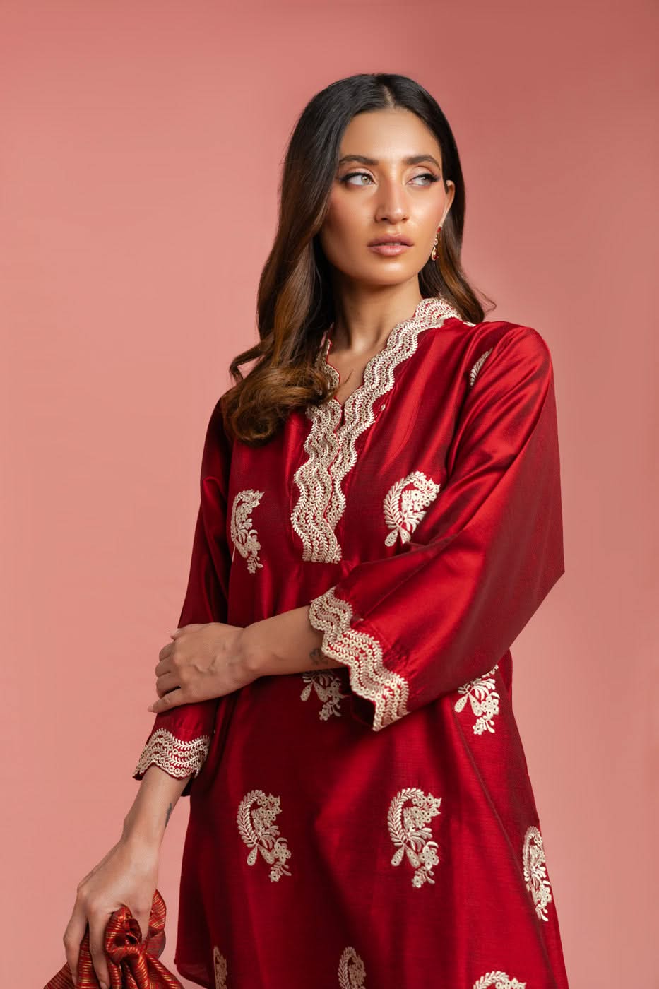 RTW | SHIRT & DUPATTA