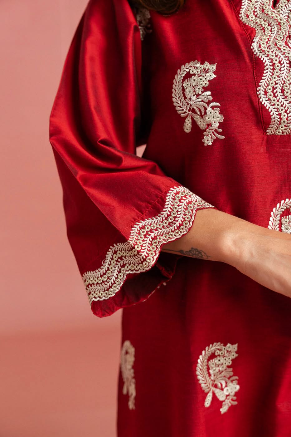 RTW | SHIRT & DUPATTA