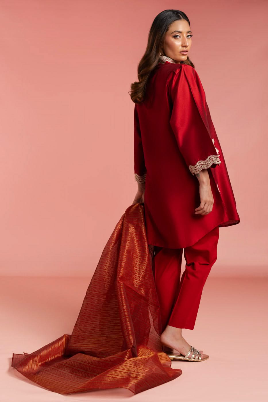 RTW | SHIRT & DUPATTA