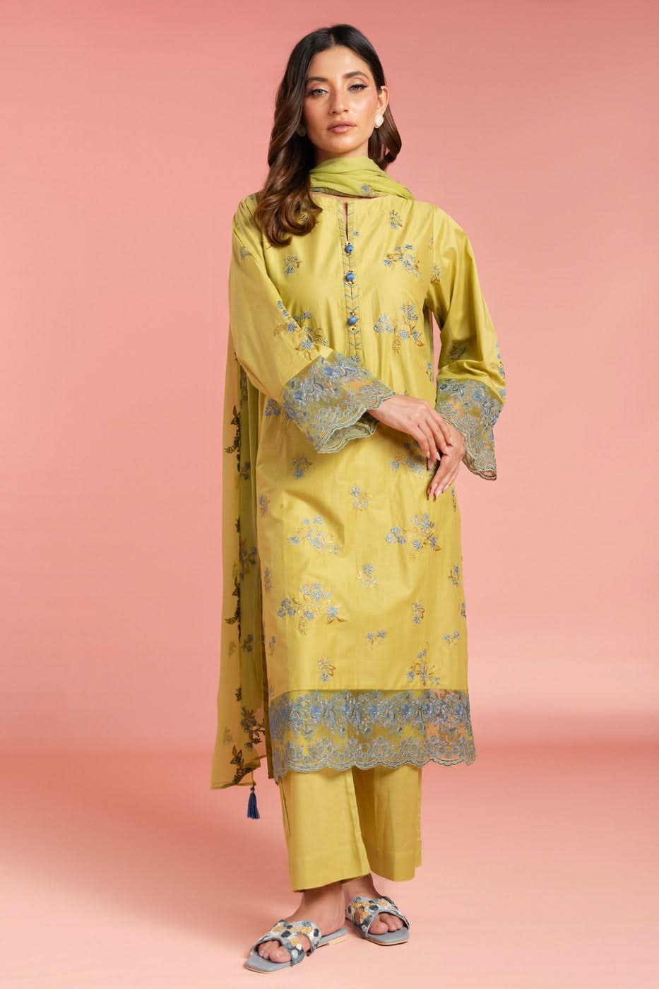 RTW | SHIRT, TROUSER & DUPATTA