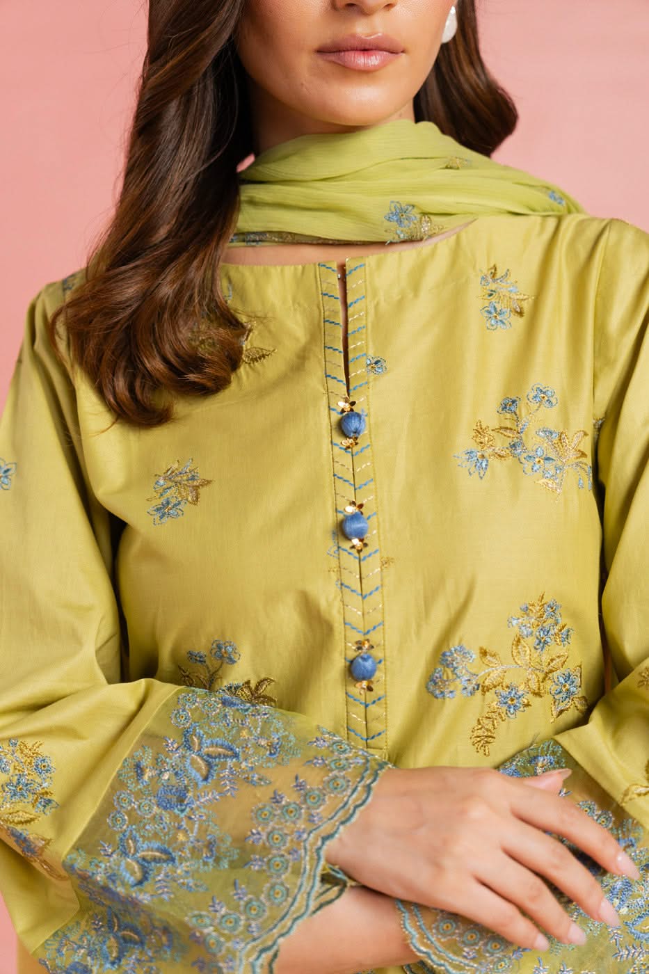 RTW | SHIRT, TROUSER & DUPATTA