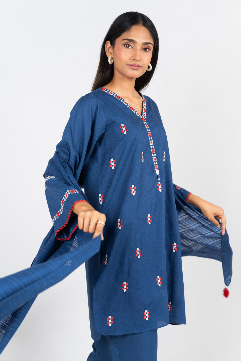 RTW | SHIRT, CULOTTE & DUPATTA