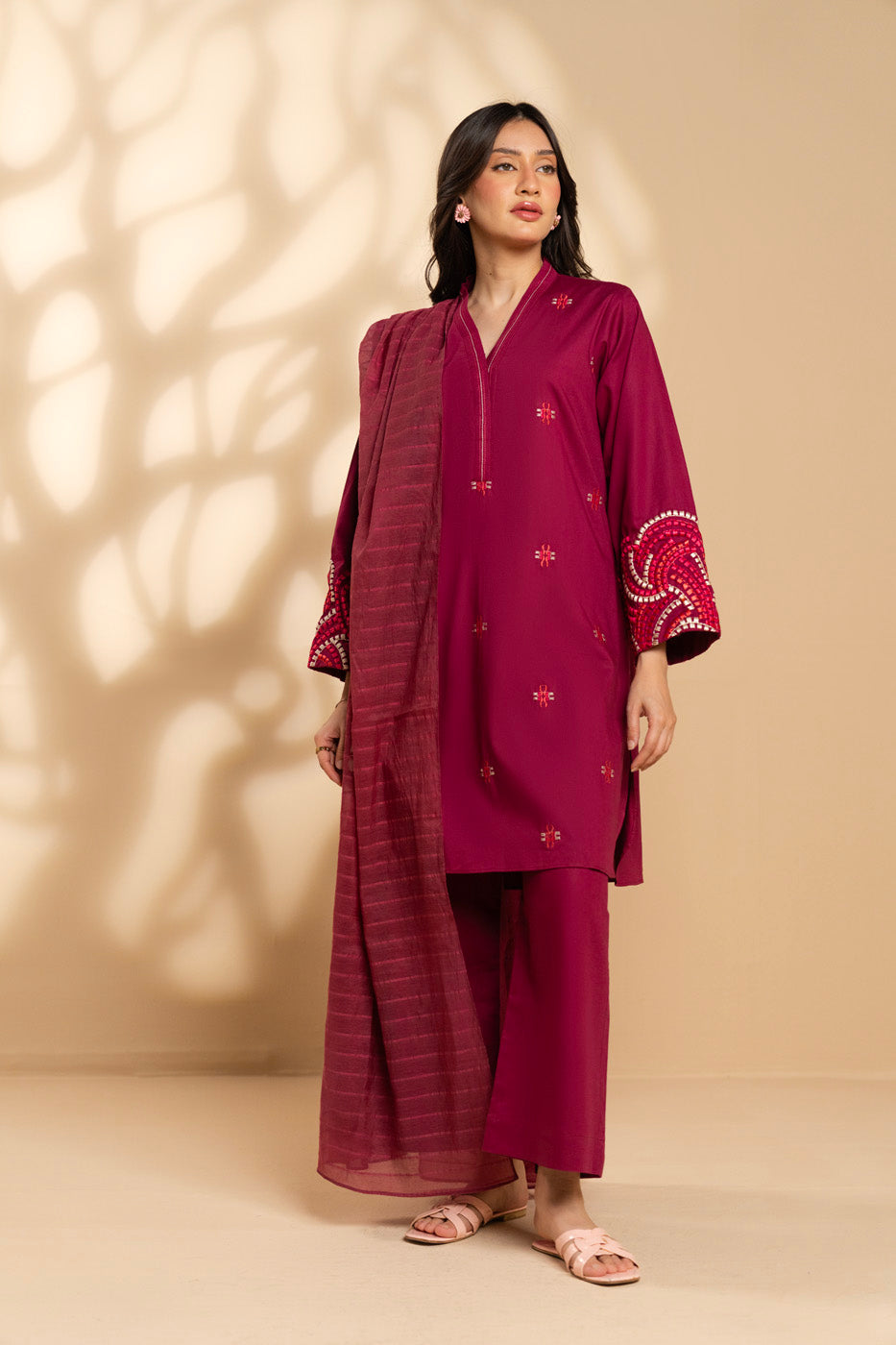 RTW | SHIRT, CULOTTE & DUPATTA