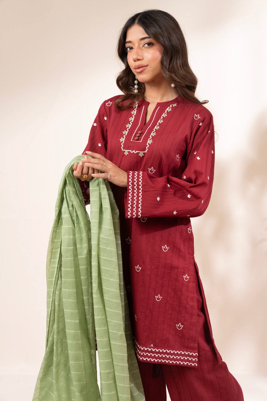 RTW | SHIRT, TROUSER & DUPATTA