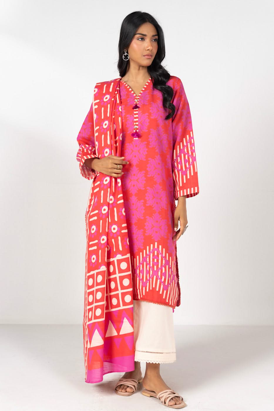 RTW | SHIRT & DUPATTA