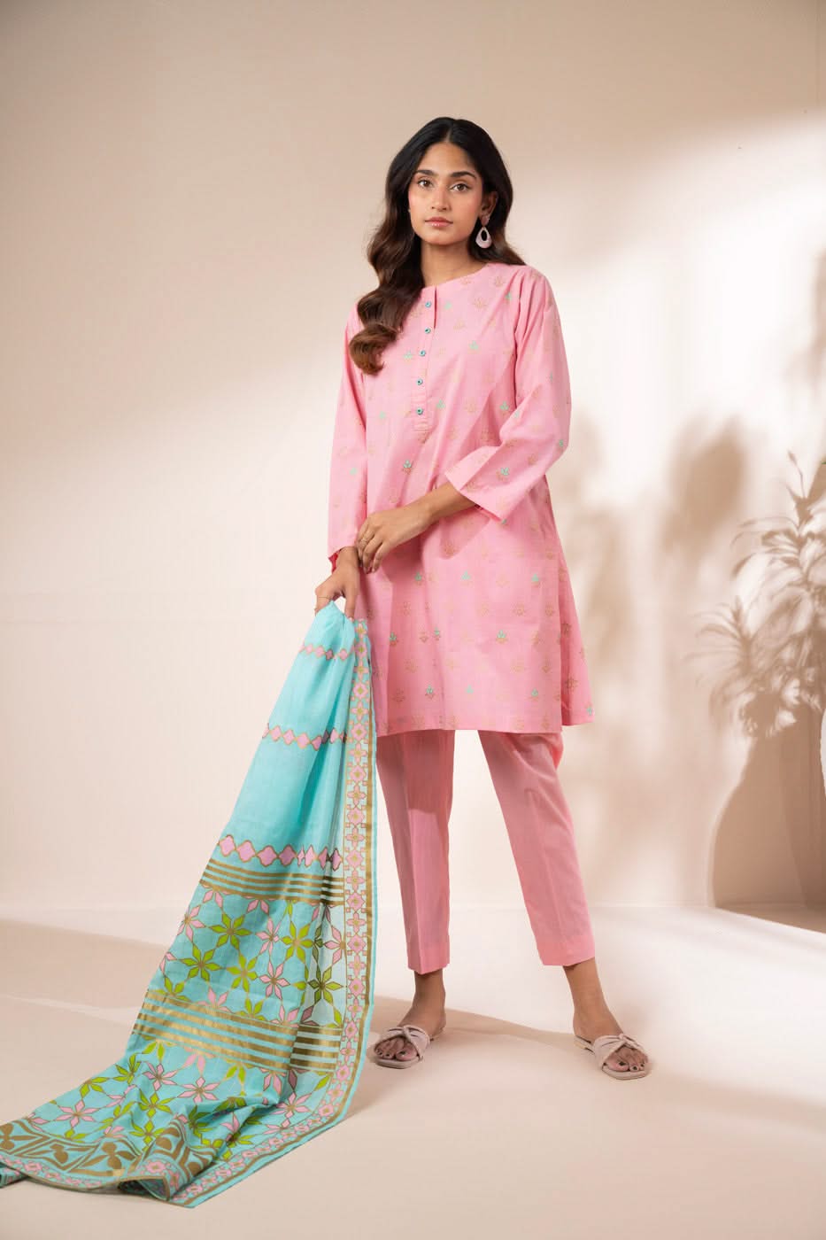 RTW | SHIRT & DUPATTA