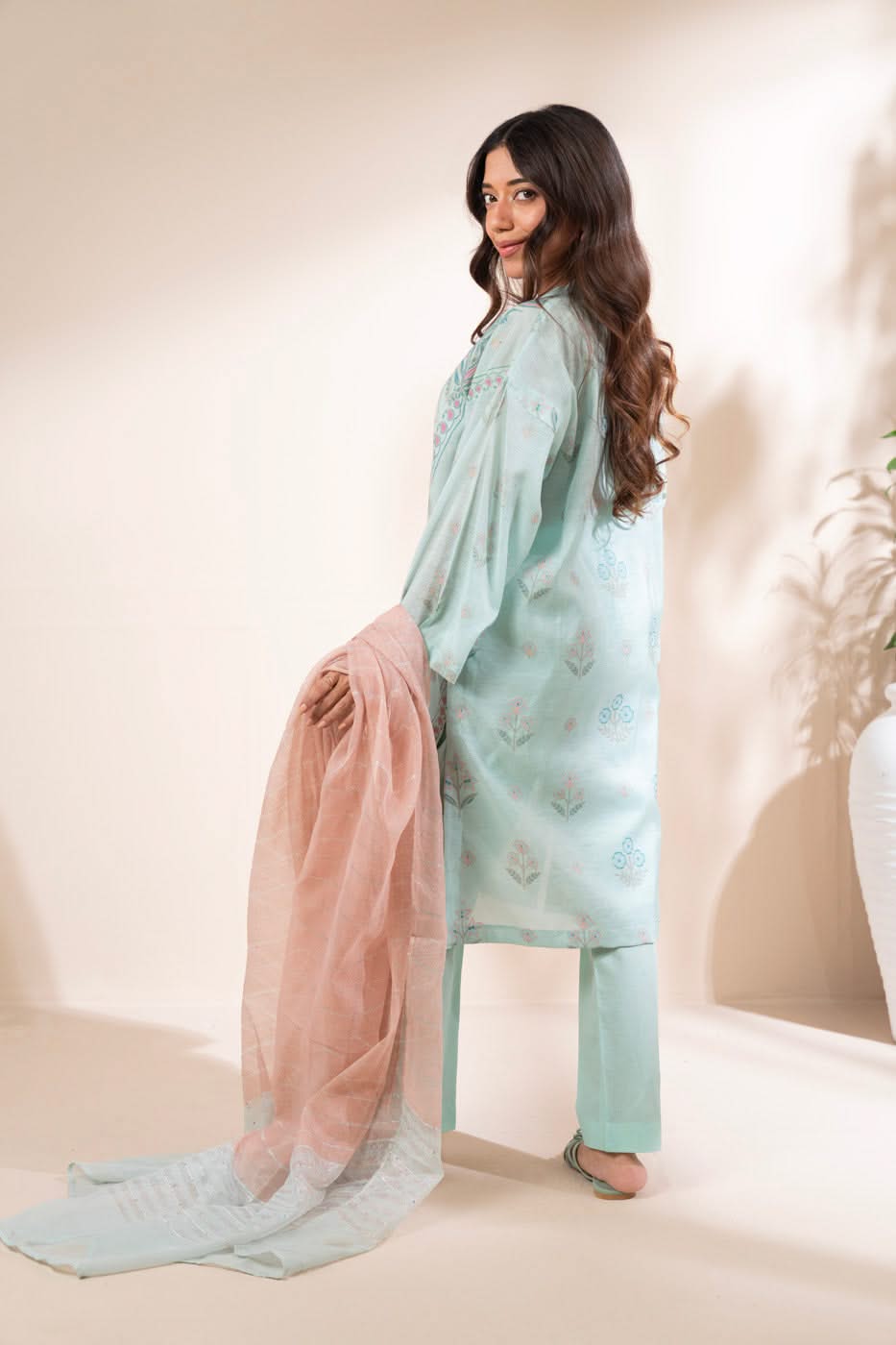 RTW | SHIRT & DUPATTA