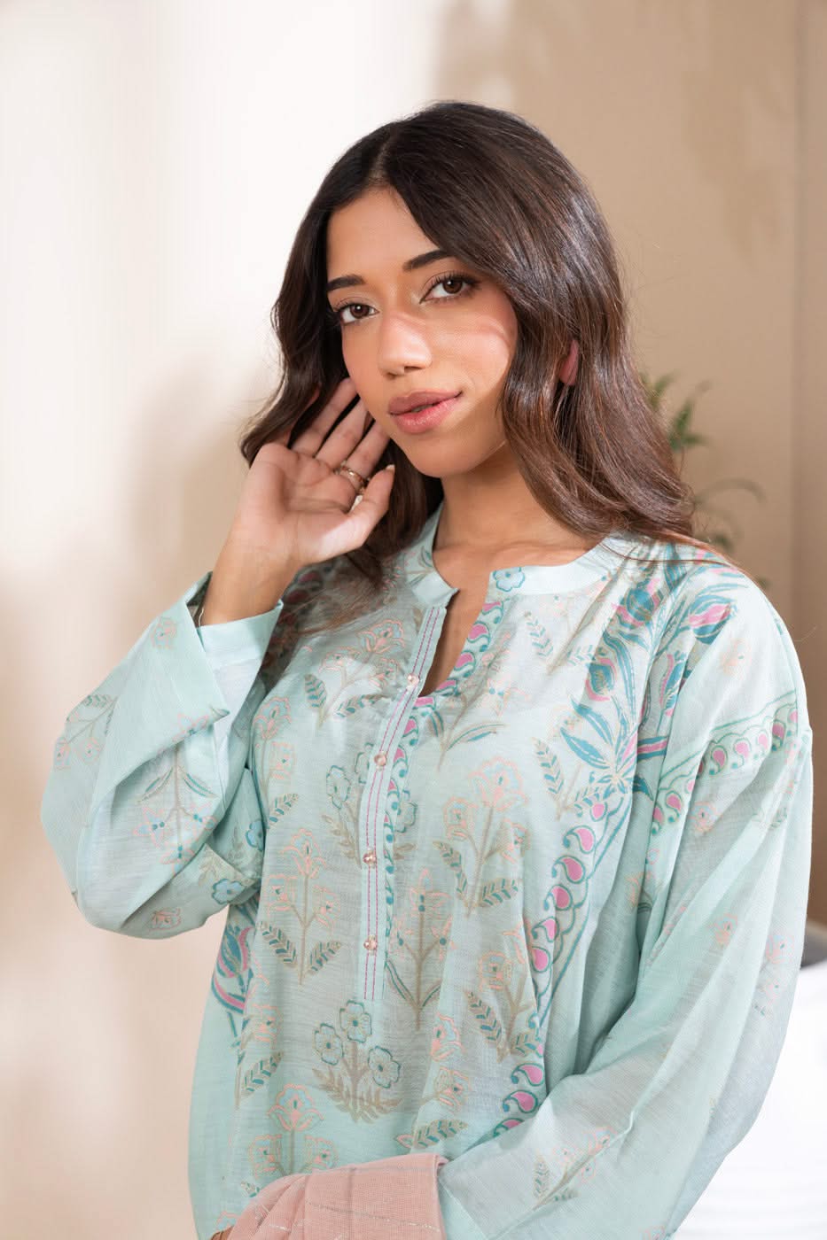 RTW | SHIRT & DUPATTA