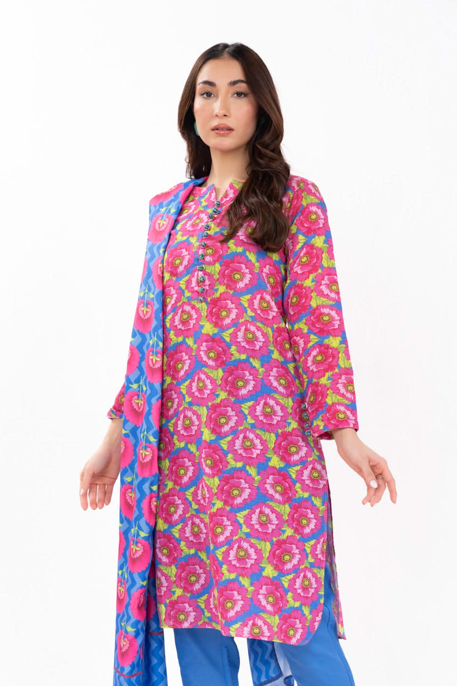 RTW | SHIRT, TROUSER & DUPATTA