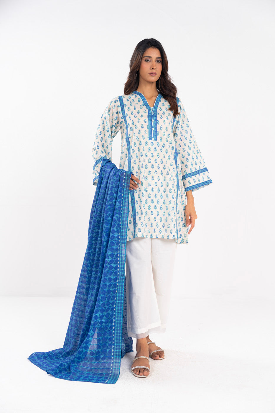 RTW | SHIRT, TROUSER & DUPATTA