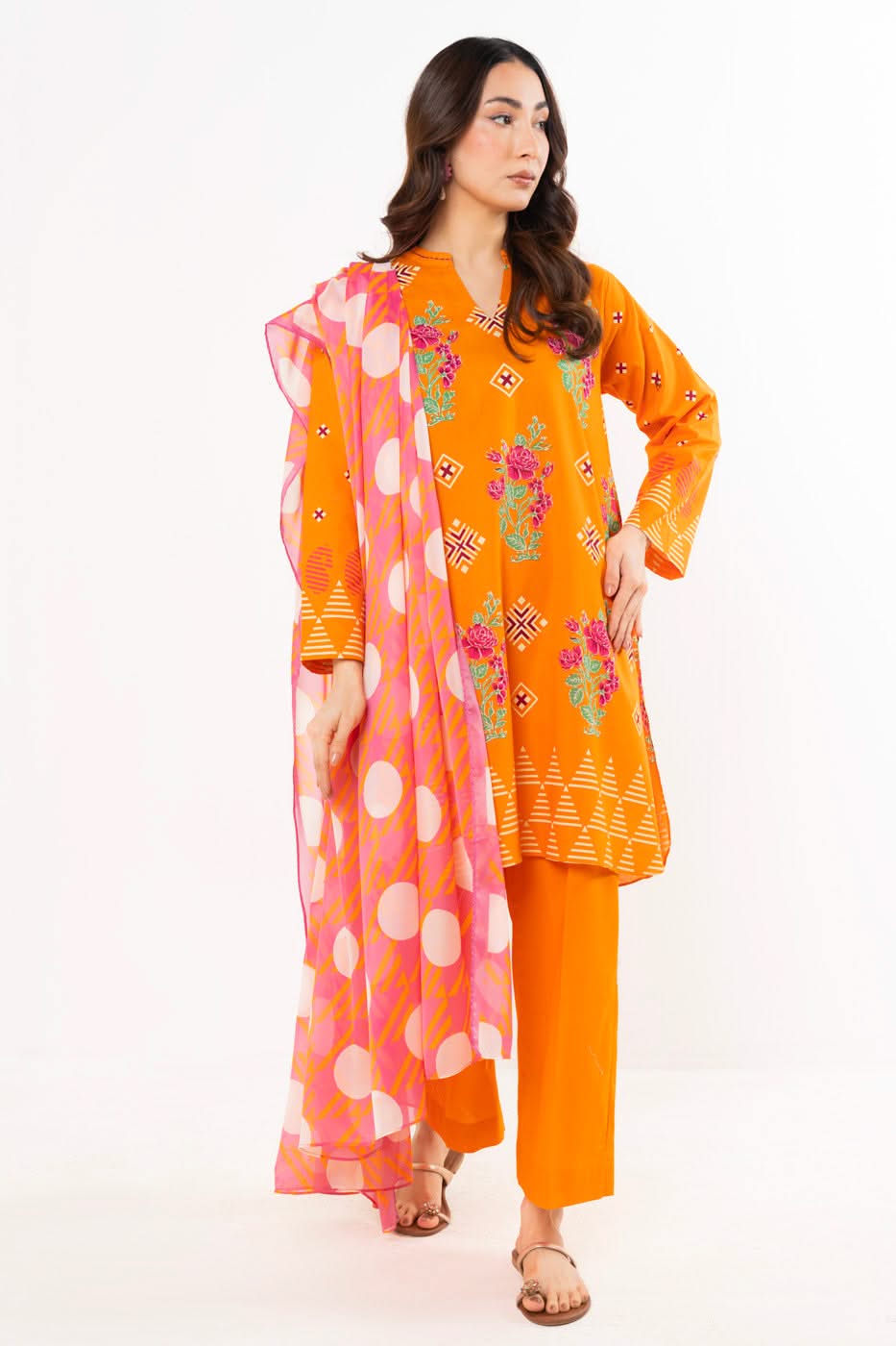 RTW | SHIRT, TROUSER & DUPATTA