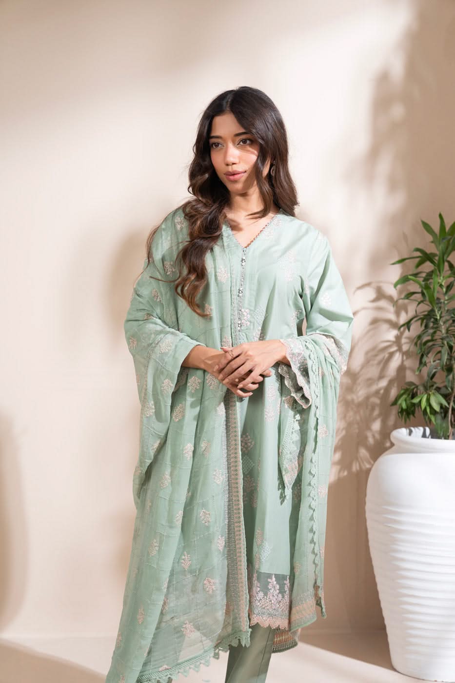 RTW | SHIRT, TROUSER & DUPATTA