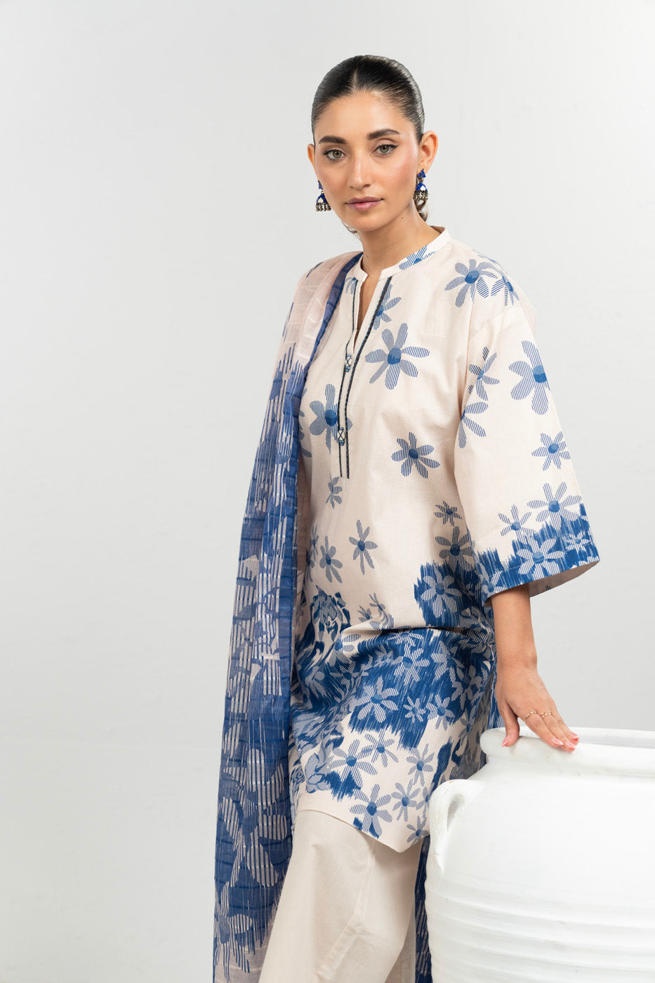 RTW | SHIRT, CULOTTE & DUPATTA