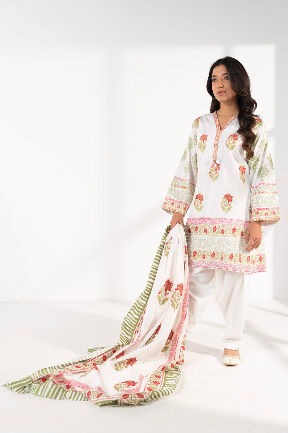 RTW | SHIRT, TROUSER & DUPATTA