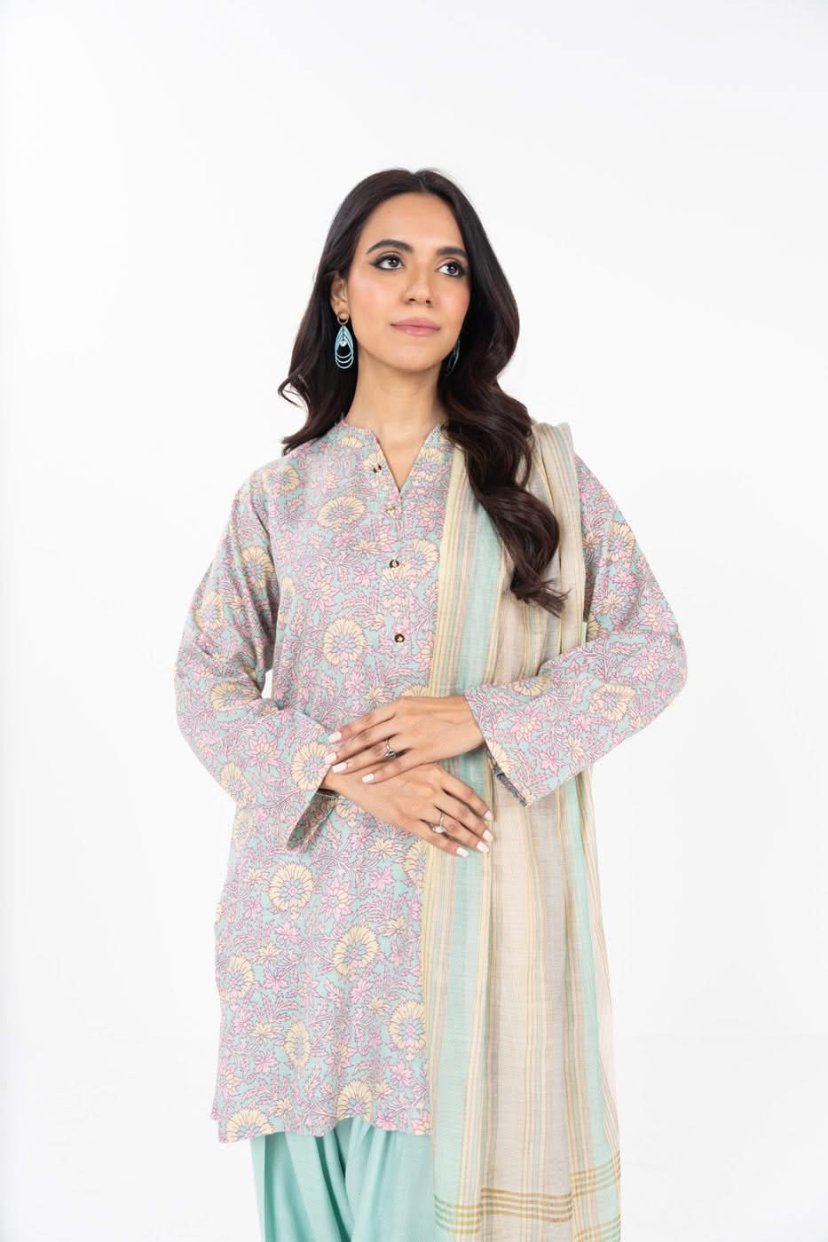 RTW | SHIRT, TROUSER & DUPATTA