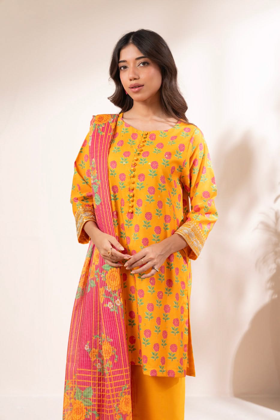 RTW | SHIRT & DUPATTA