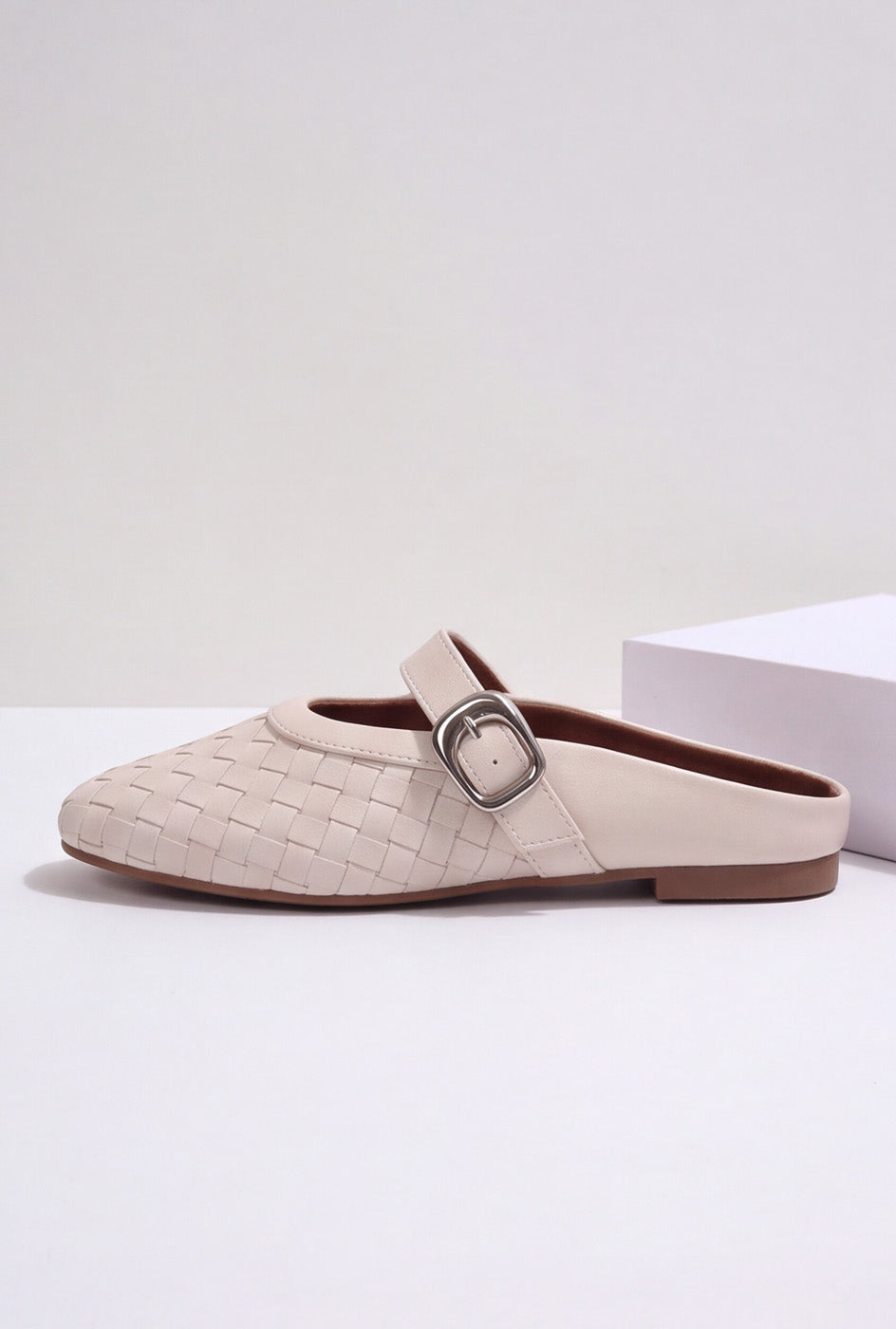 Basic Mules – Beige