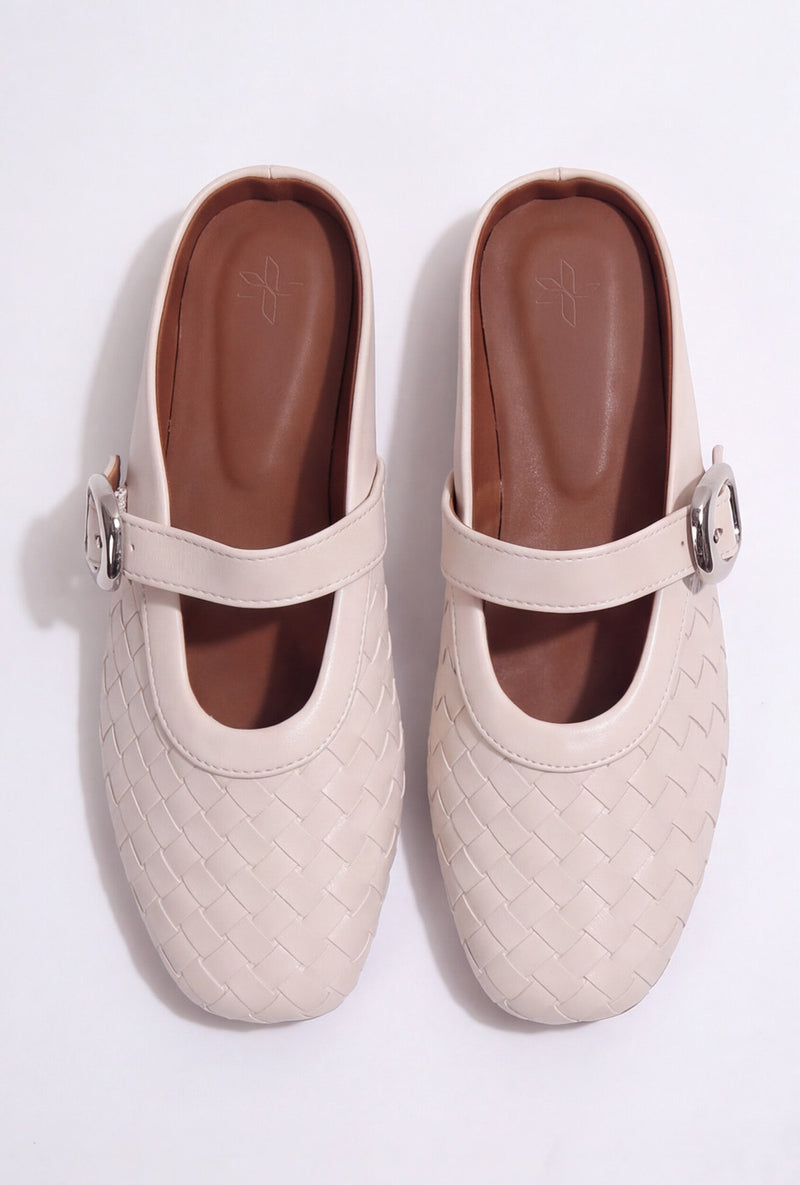 Basic Mules – Beige