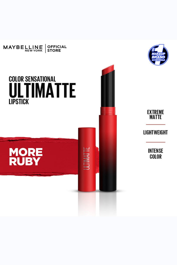 Color Sensational Ultimatte Lipstick - More Ruby