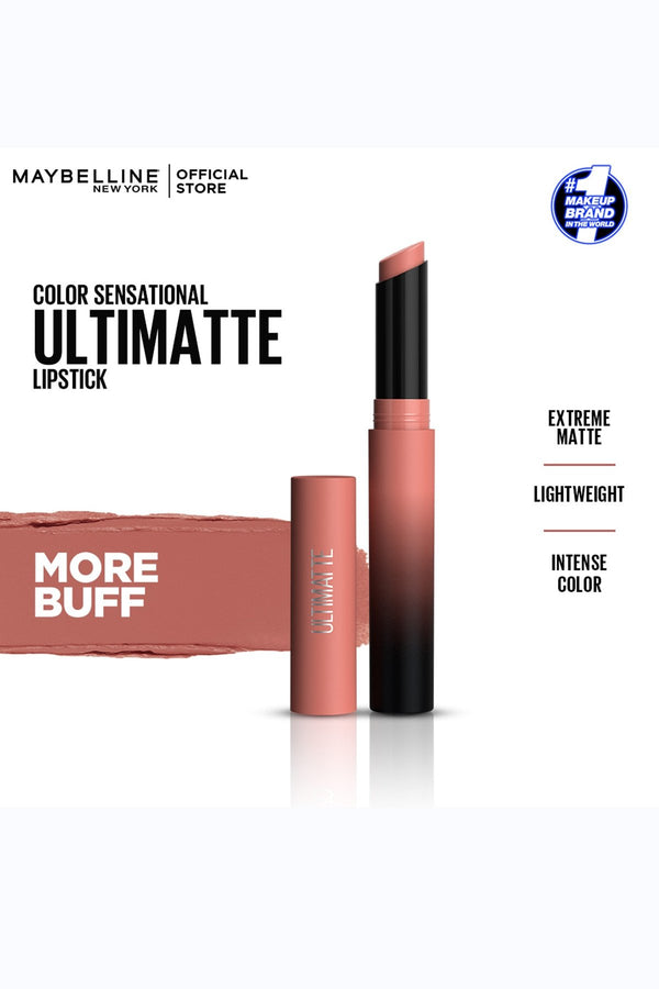 Color Sensational Ultimatte Lipstick - More Buff