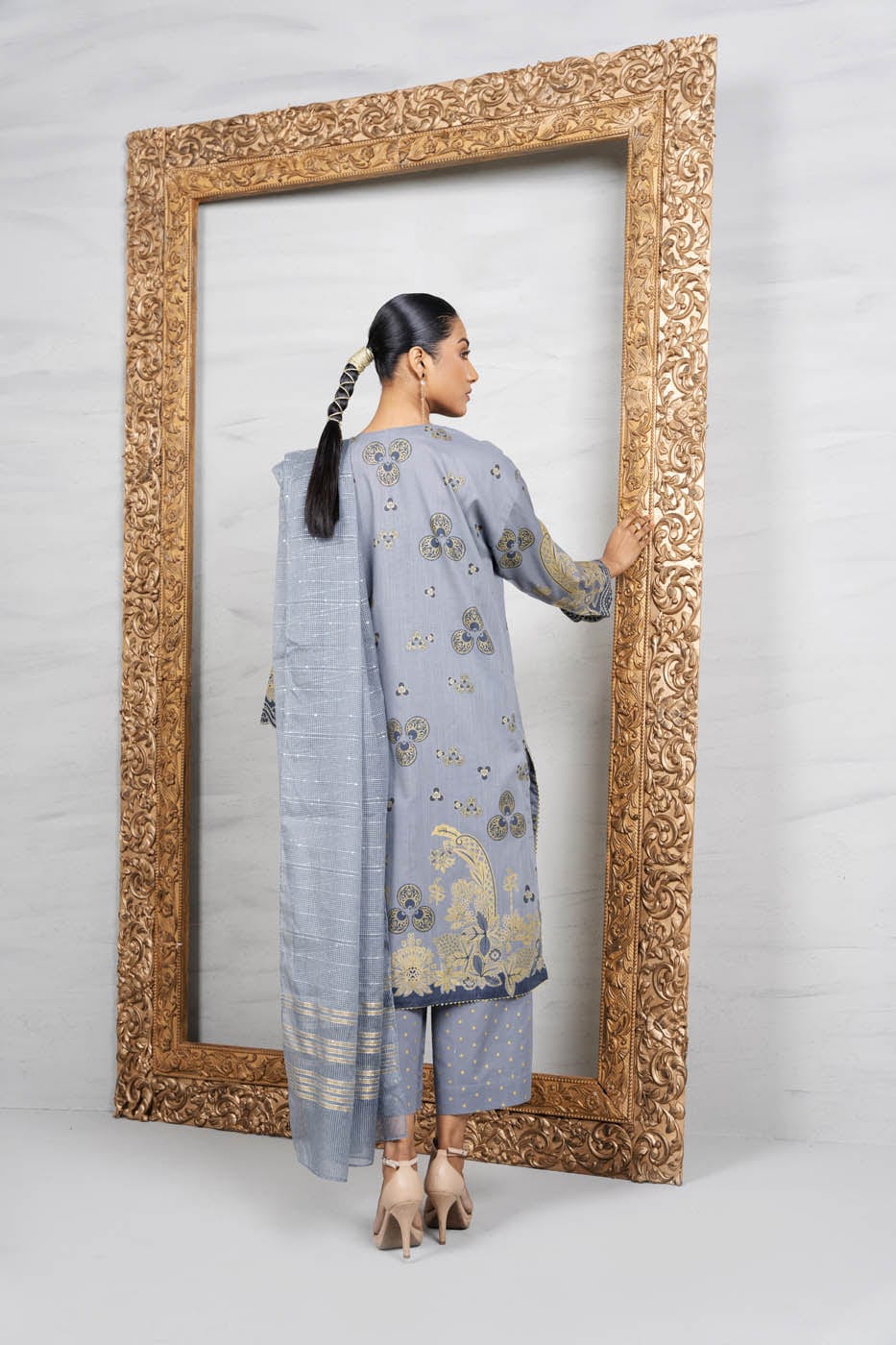 RTW | SHIRT, TROUSER & DUPATTA