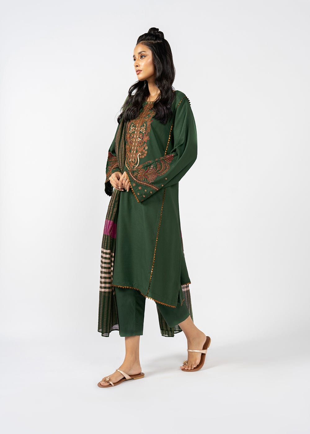 RTW | SHIRT & DUPATTA