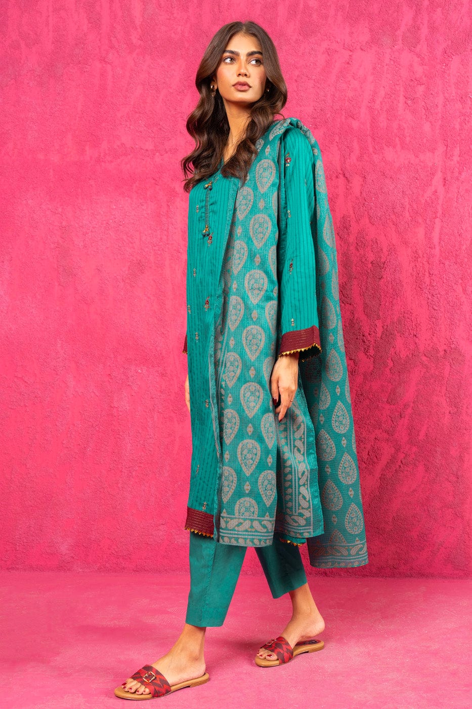 RTW | SHIRT & DUPATTA