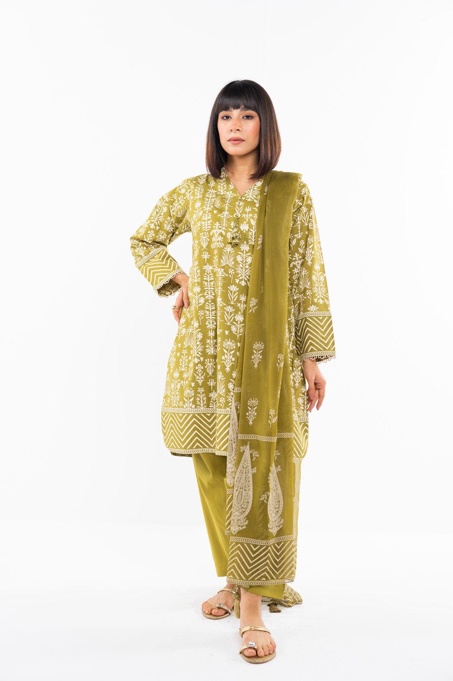 RTW | SHIRT, TROUSER & DUPATTA