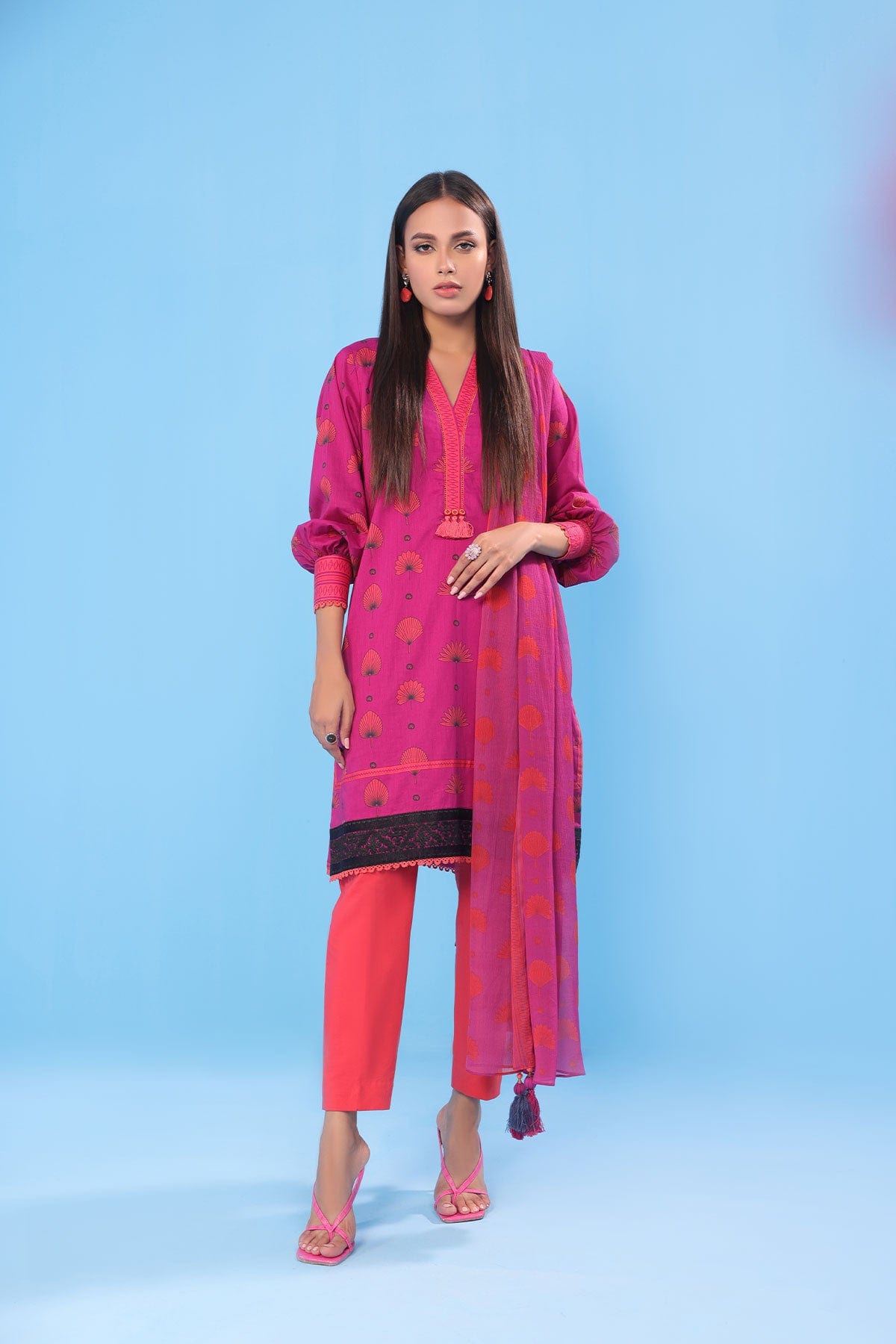 RTS | SHIRT, TROUSER & DUPATTA