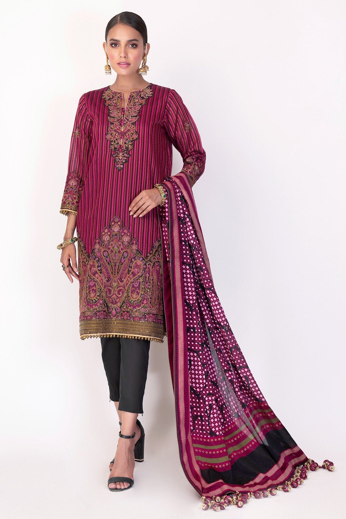 RTS | SHIRT, TROUSER & DUPATTA