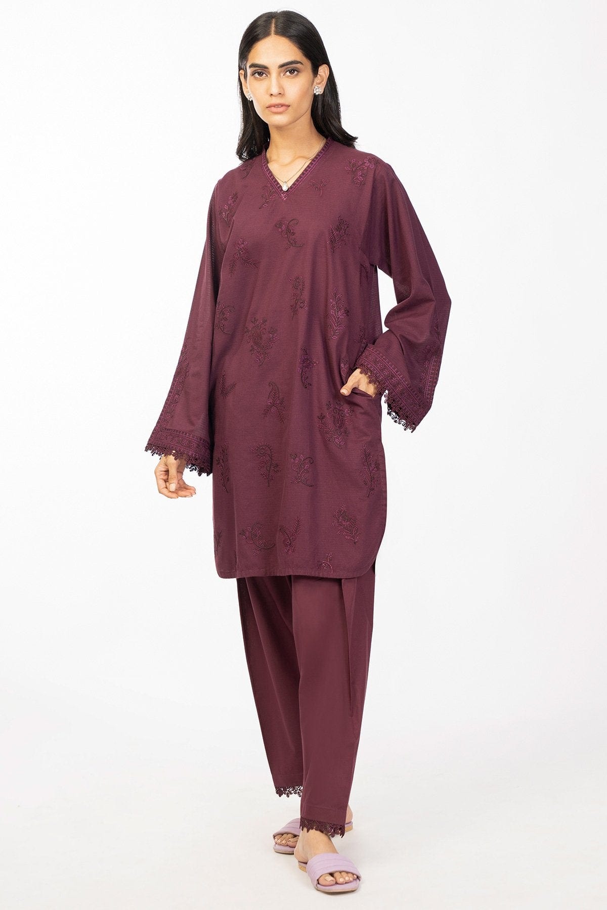 2 Pc Formal Dobby Outfit