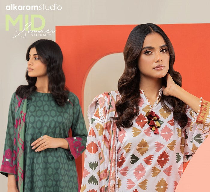 Alkaram Studio Summer Lawn 2023 – A Blend of Colors