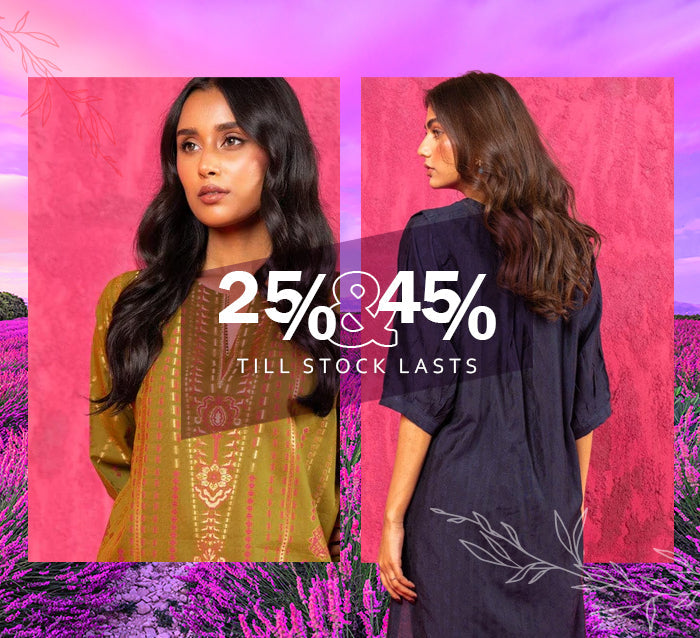 Celebrate Azadi with Style -  Alkaram’s Patriotic Lawn Picks with Flat 25% and 45% off