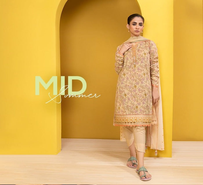 Fabric Used in Alkaram Studio's Embroidered Pieces 