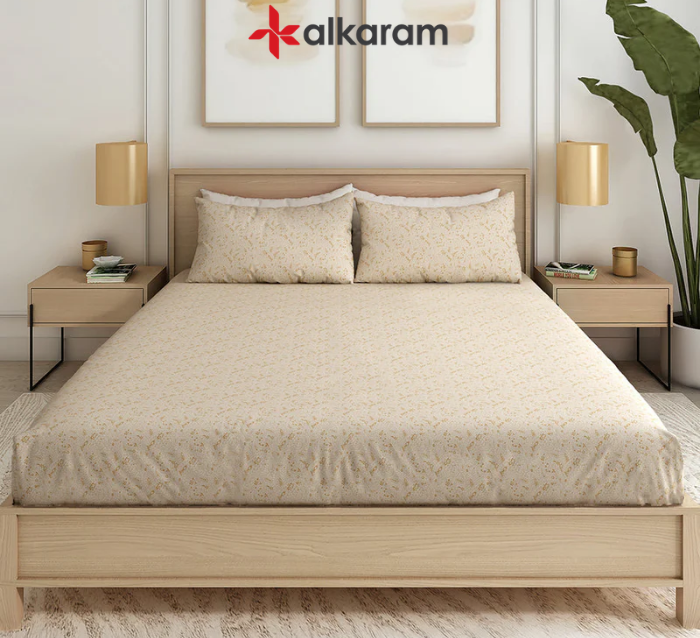 Shop premium bedsheets online at Alkaram Studio. Explore stylish bed sheet design in Pakistan and enjoy high-quality bedsheets delivered to your door.