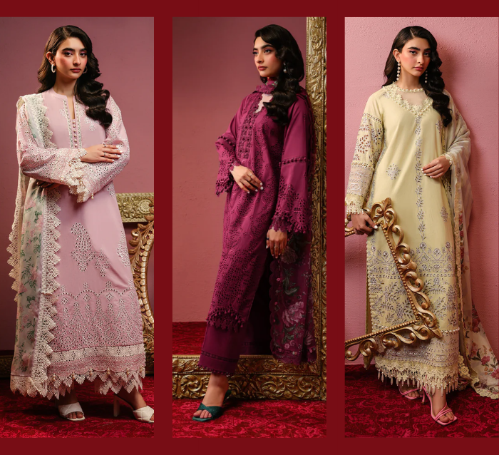 Alkaram Unstitched Lawn Suits
