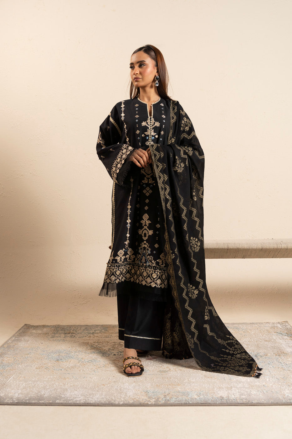 RTS  | SHIRT, TROUSER & DUPATTA
