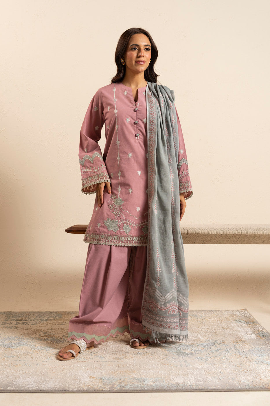 RTS  | SHIRT, TROUSER & DUPATTA