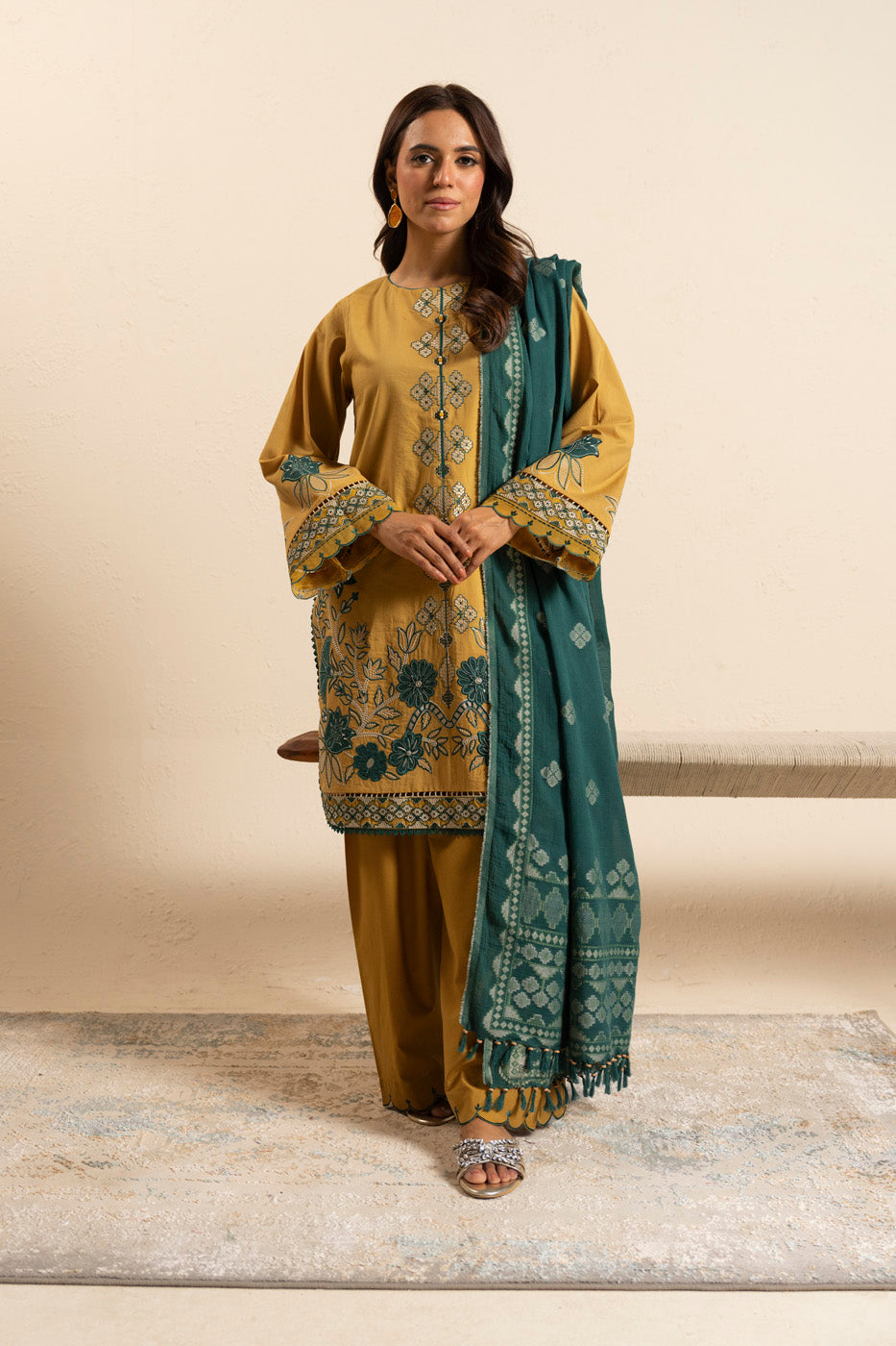 RTS  | SHIRT, TROUSER & DUPATTA