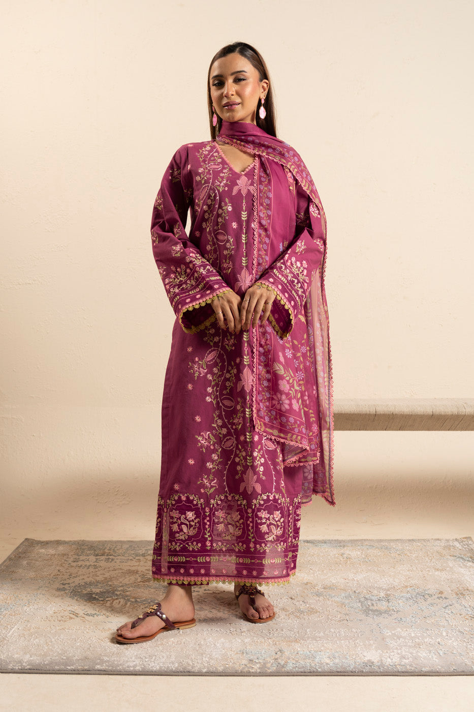 RTS  | SHIRT, TROUSER & DUPATTA