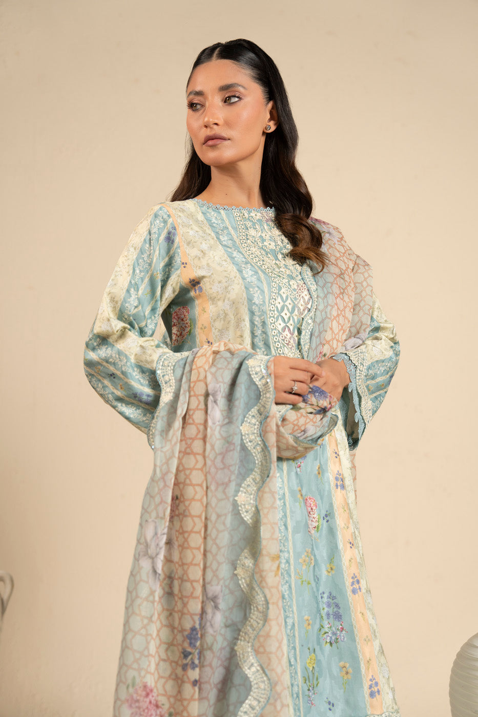 RTS  | SHIRT, TROUSER & DUPATTA