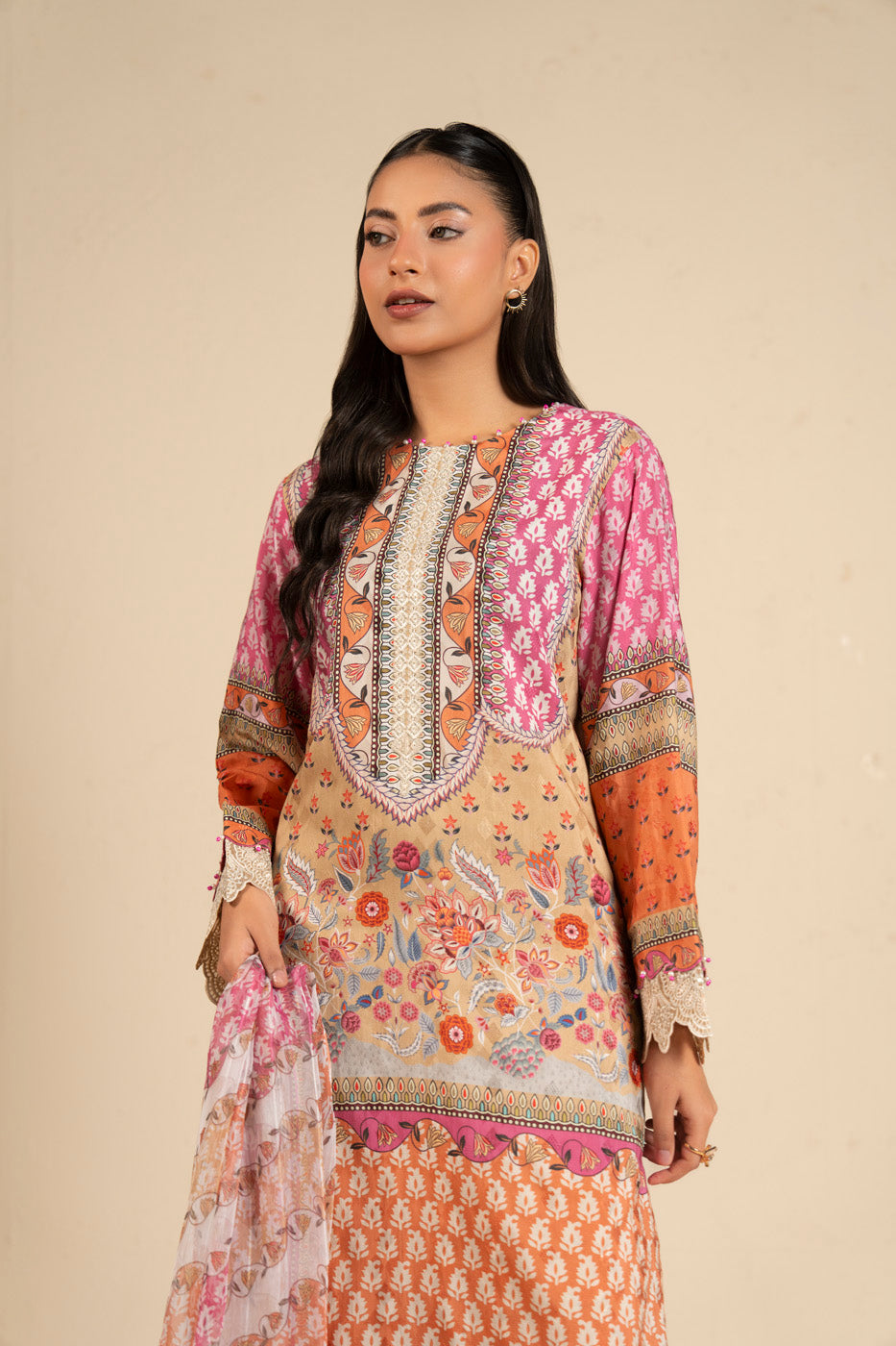 RTS  | SHIRT, TROUSER & DUPATTA